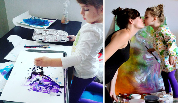 Мама создает настоящие шедевры на основе рисунков 3-летней дочери: 11 фото