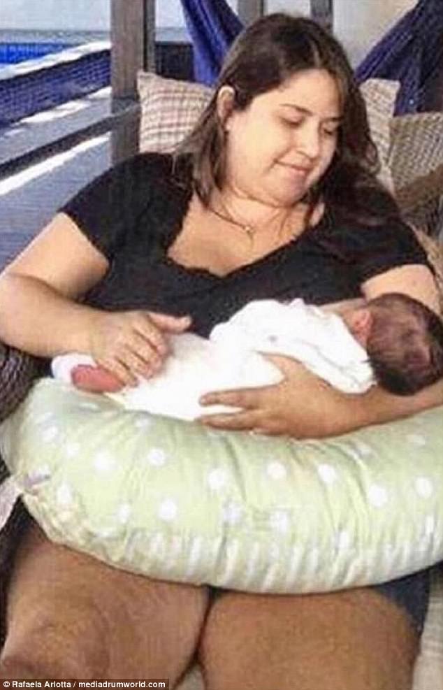 Мама из Бразилии сбросила 30 кг, чтобы стать примером для дочери
