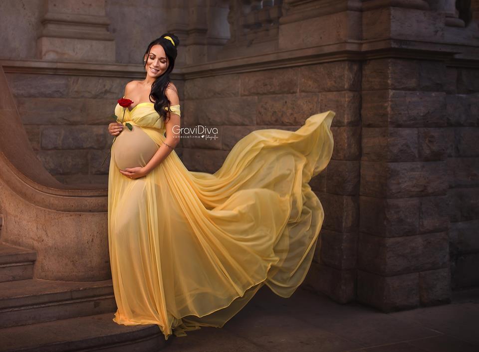 Долой банальность: фотограф превращает будущих мам в героинь Disney 