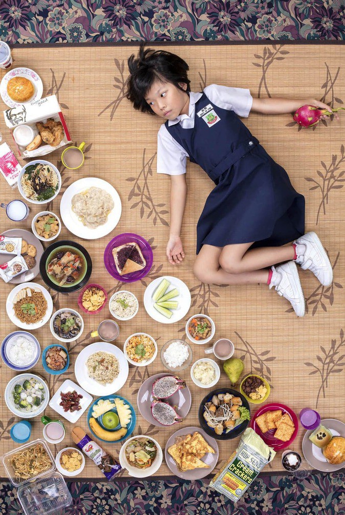 Еда = Детское Ожирение: социальный фото-проект о том, что едят дети во всем мире