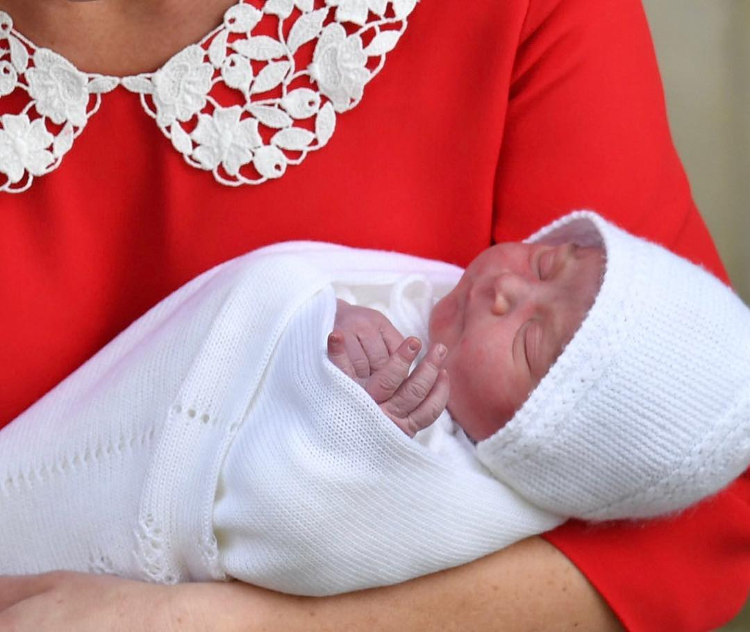 Кейт Миддлтон наконец-то родила 3-го ребенка. Есть первые фото сына!