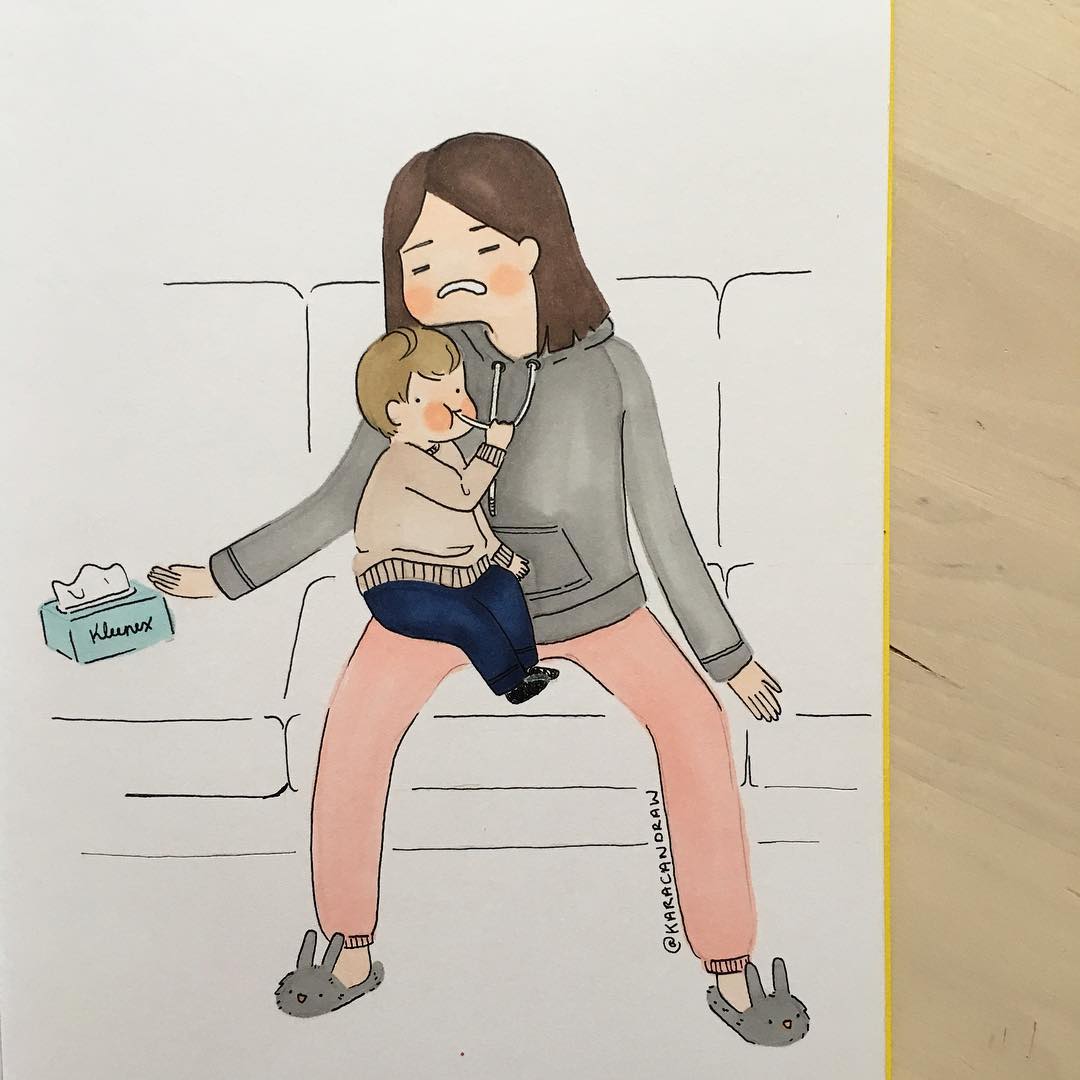 12 иллюстраций о материнстве, которые растрогают вас до глубины души. И не только!