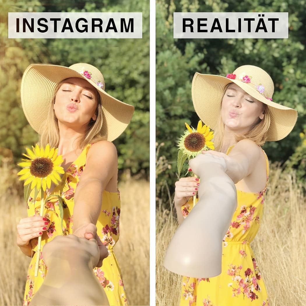 Как идеальная жизнь из Instagram выглядит в реальной жизни (10 ироничных примеров)