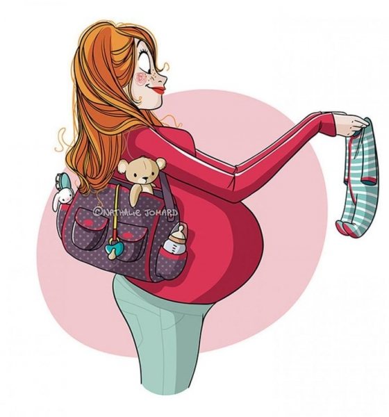 10 комиксов о том, что беременность — это только цветочки, а все интересное начинается потом