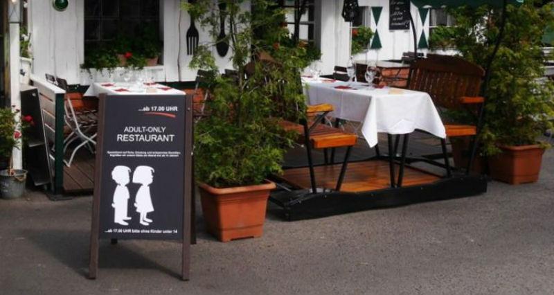 С детьми не входить!: немецкий ресторан ввел скандальное правило для гостей