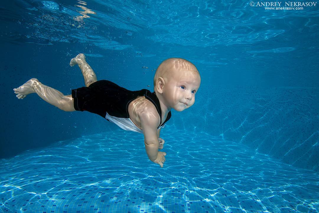 Эти 10 младенцев под водой чувствуют себя лучше, чем на суше
